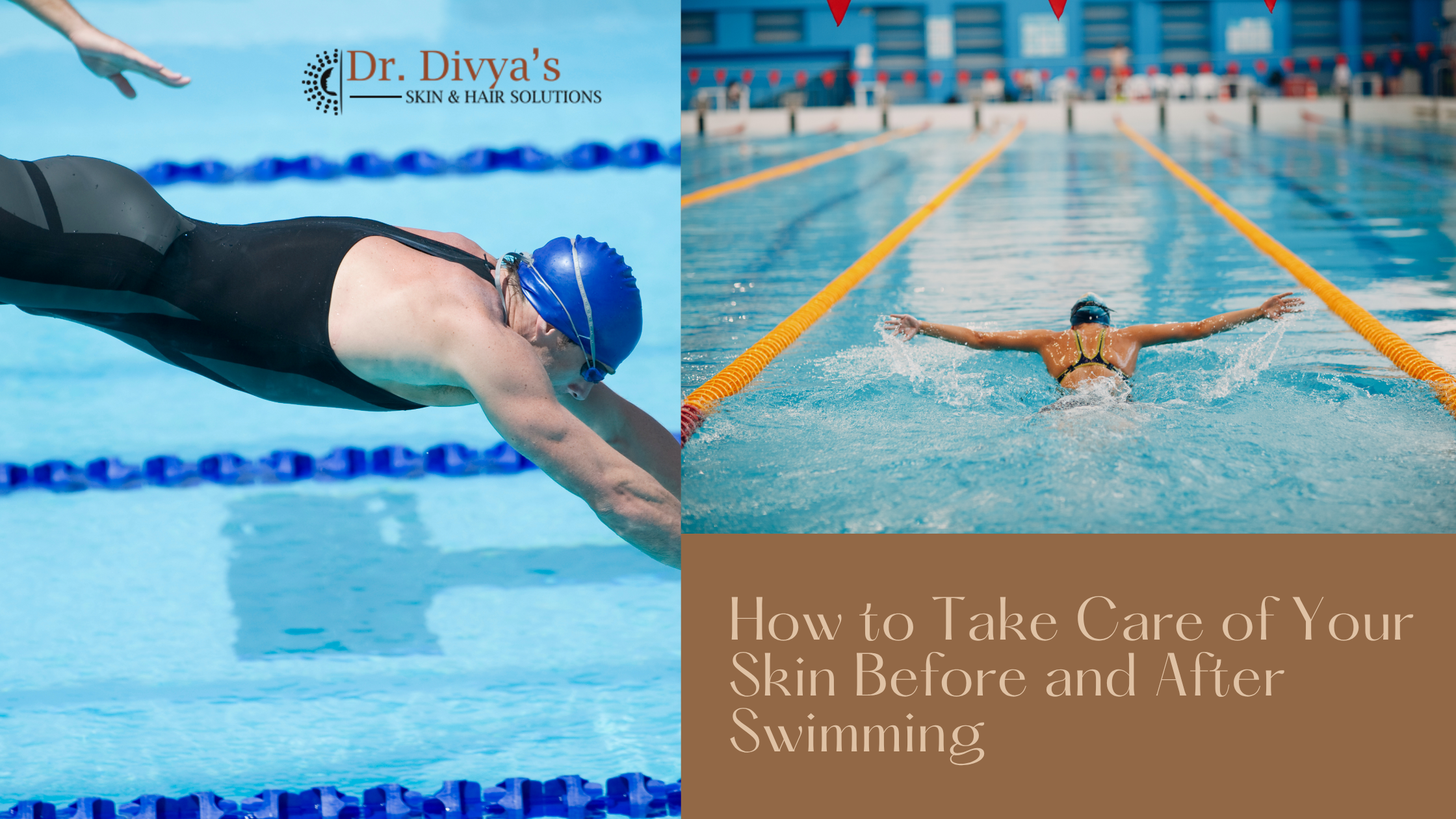 Before and After Swimming Skin Care