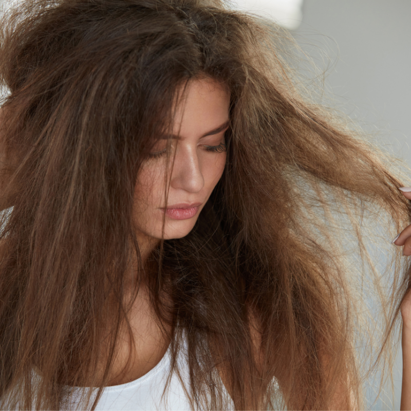 How to fight extreme dryness of hair?