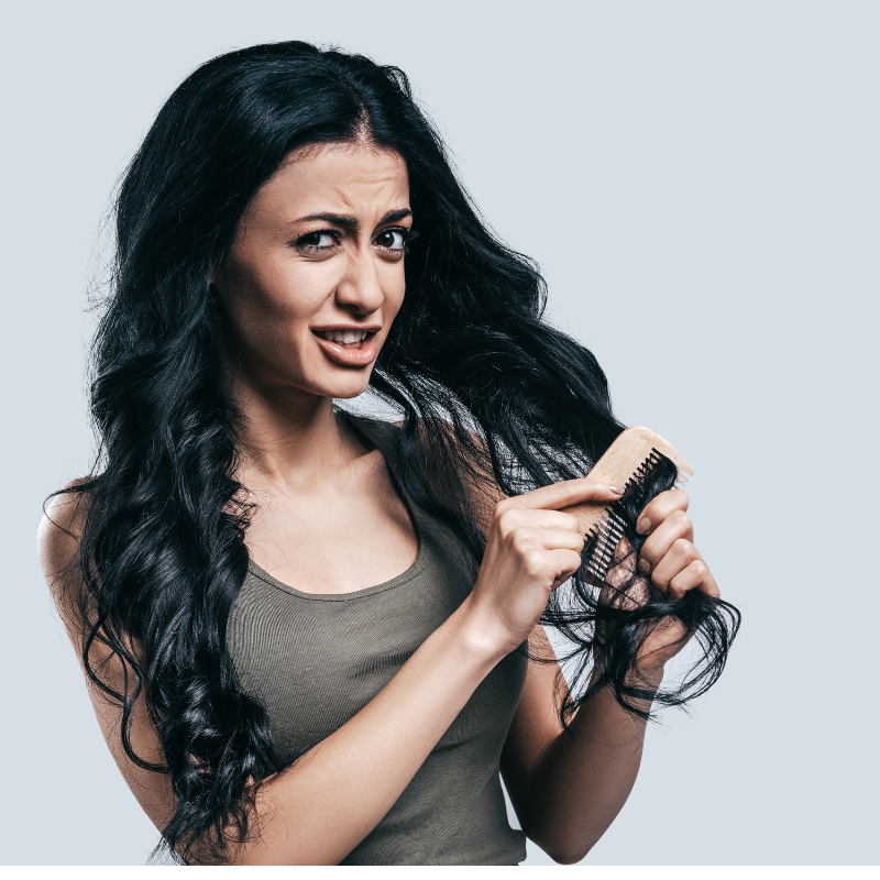 How to keep hair tangle free?