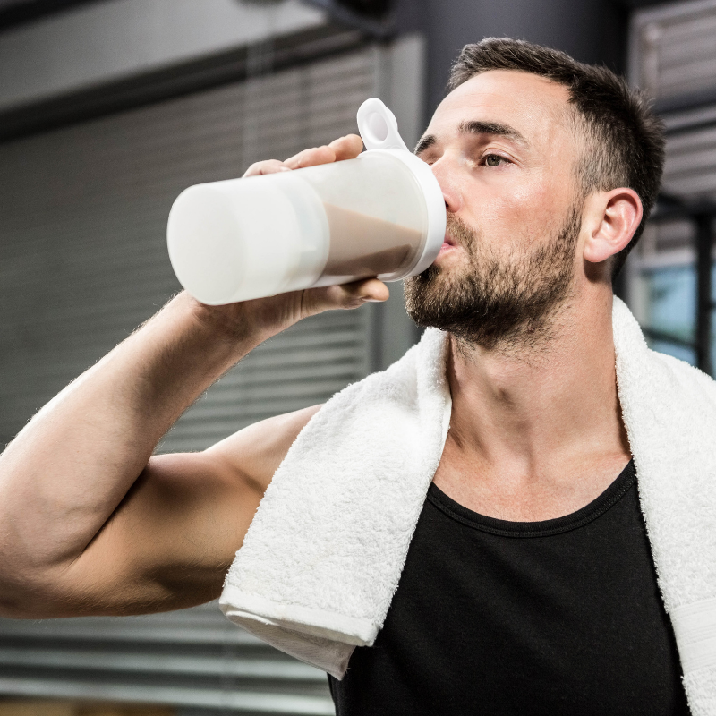 Is having a protein shake after exercising beneficial to skin health?